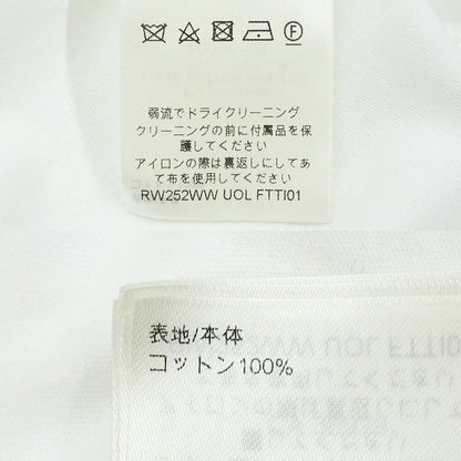Louis Vuitton T-Shirt Flocked LV Cotton White Blue — view 8