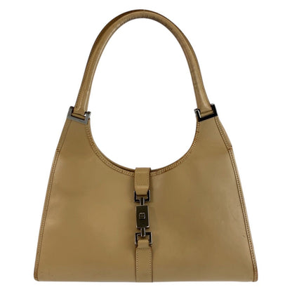 Gucci Jackie Beige Leather 002 Shoulder Bag