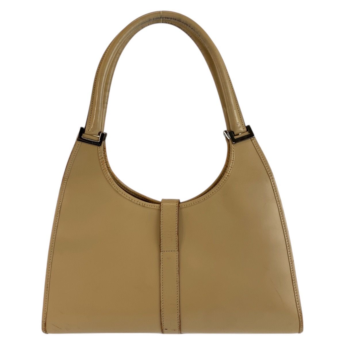 Gucci Jackie Beige Leather 002 Shoulder Bag — view 2