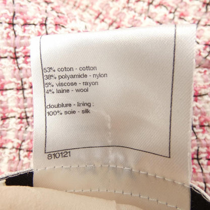 Chanel Collarless Jacket Pink — view 3