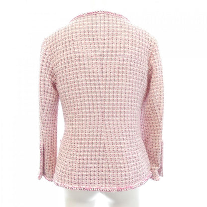 Chanel Collarless Jacket Pink — view 2
