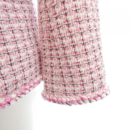 Chanel Collarless Jacket Pink — view 6