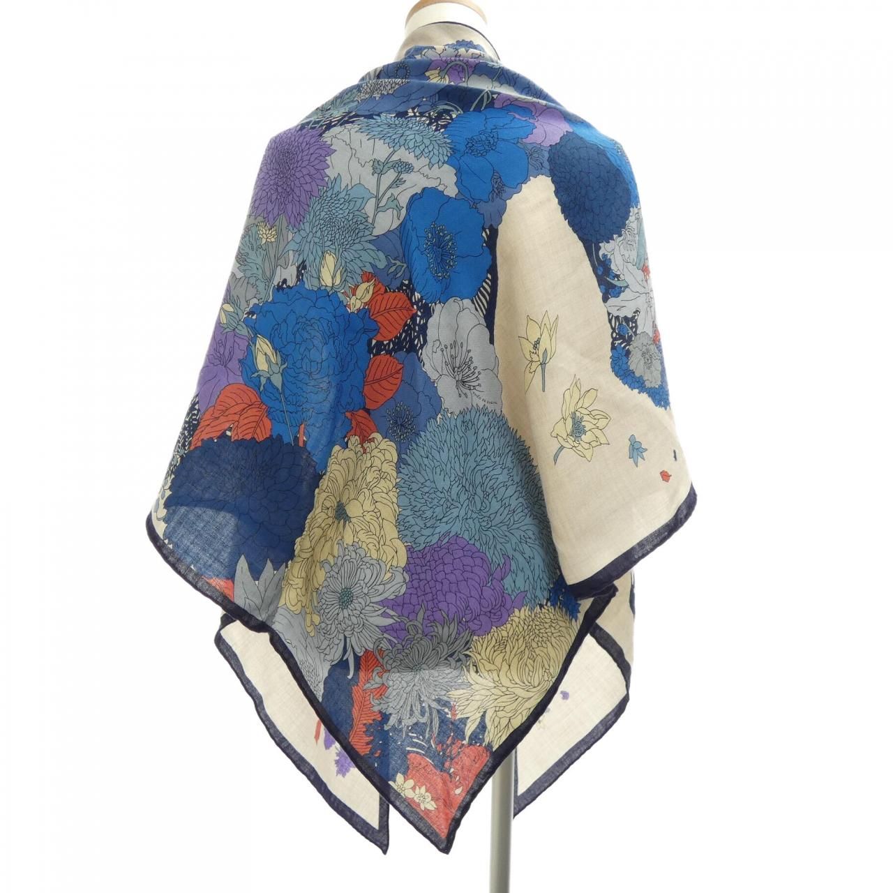 Hermes Robe Legere Giant Triangle Shawl Scarf — view 2