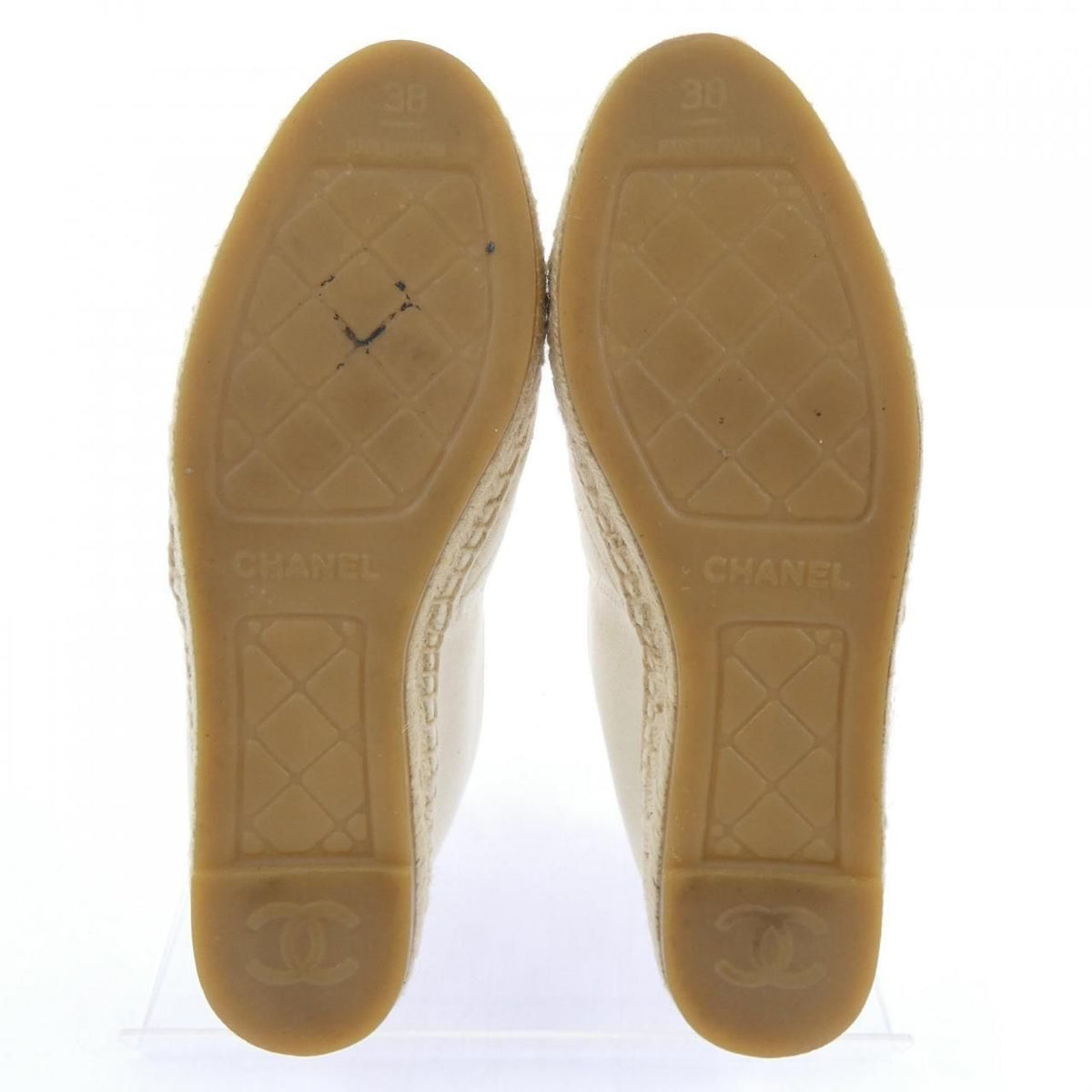 Chanel Espadrilles Shoes White — view 4