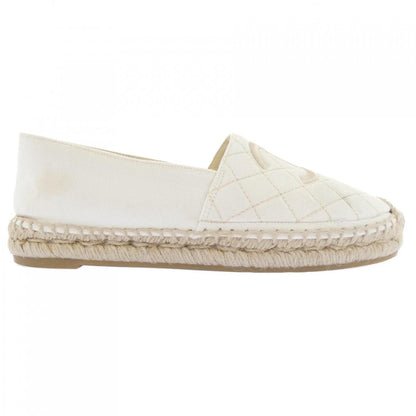 Chanel Espadrilles Shoes White