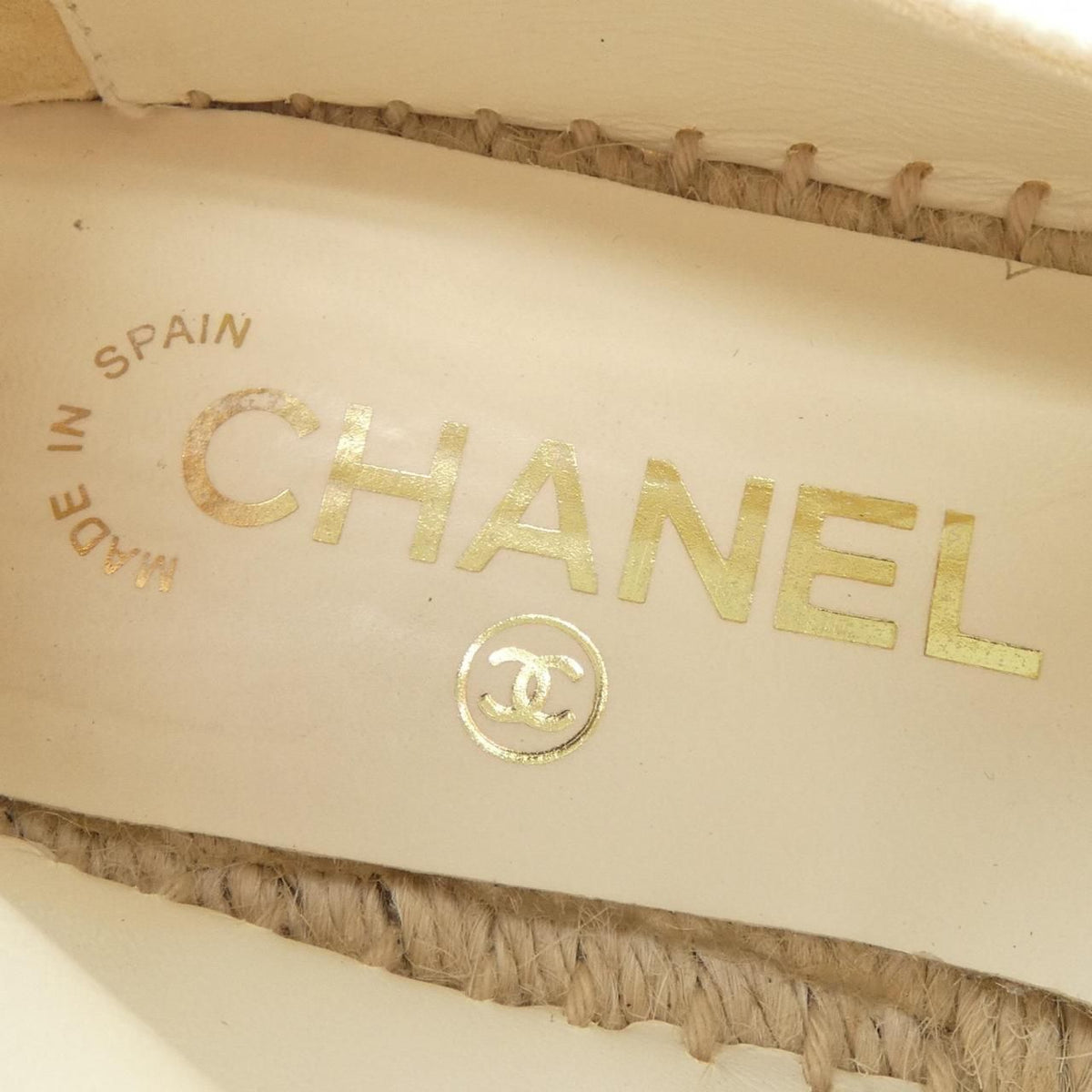 Chanel Espadrilles Shoes White — view 6