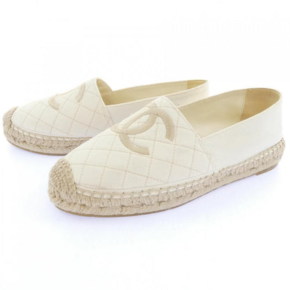 Chanel Espadrilles Shoes White — view 3