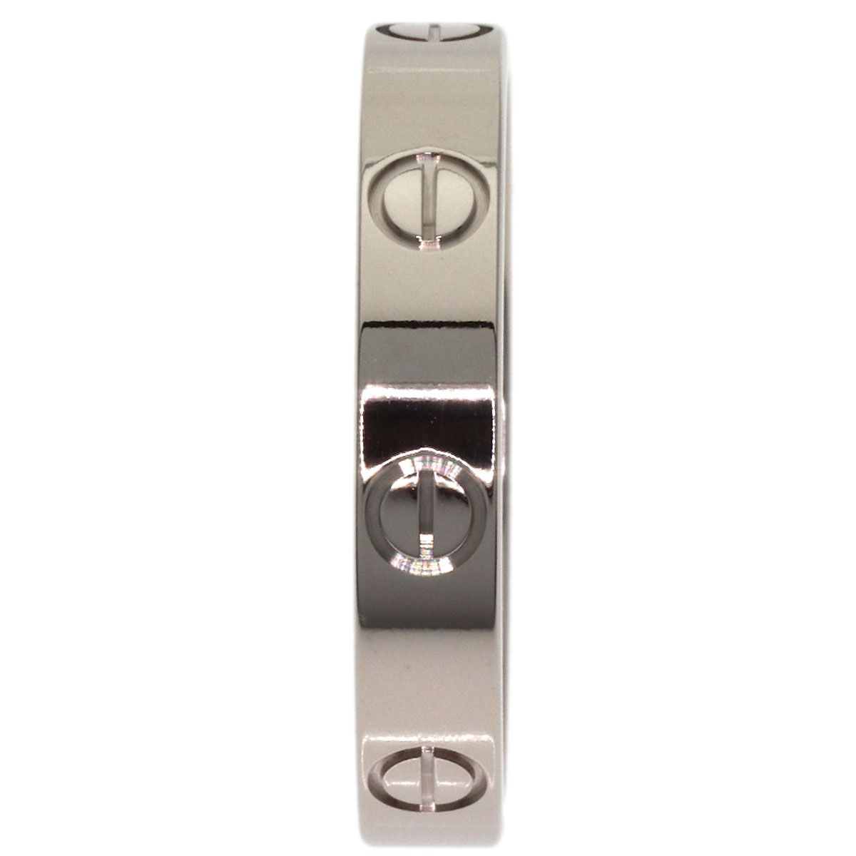 Cartier Mini Love Ring 56 18K White Gold — view 3