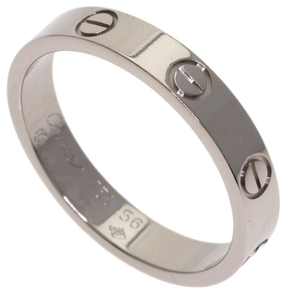 Cartier Mini Love Ring 56 18K White Gold