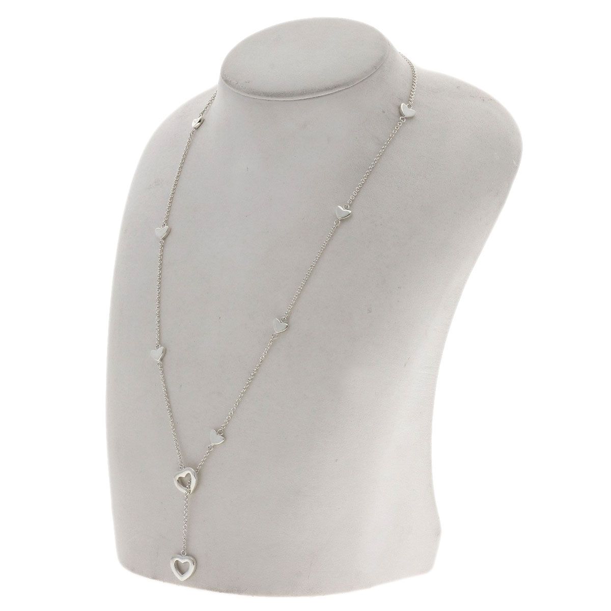 Tiffany & Co Heart Link Lariat Necklace — view 4