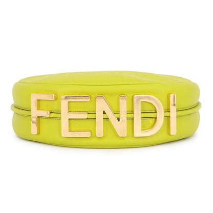 Fendi Handbag Graffiti Hobo Leather — view 3