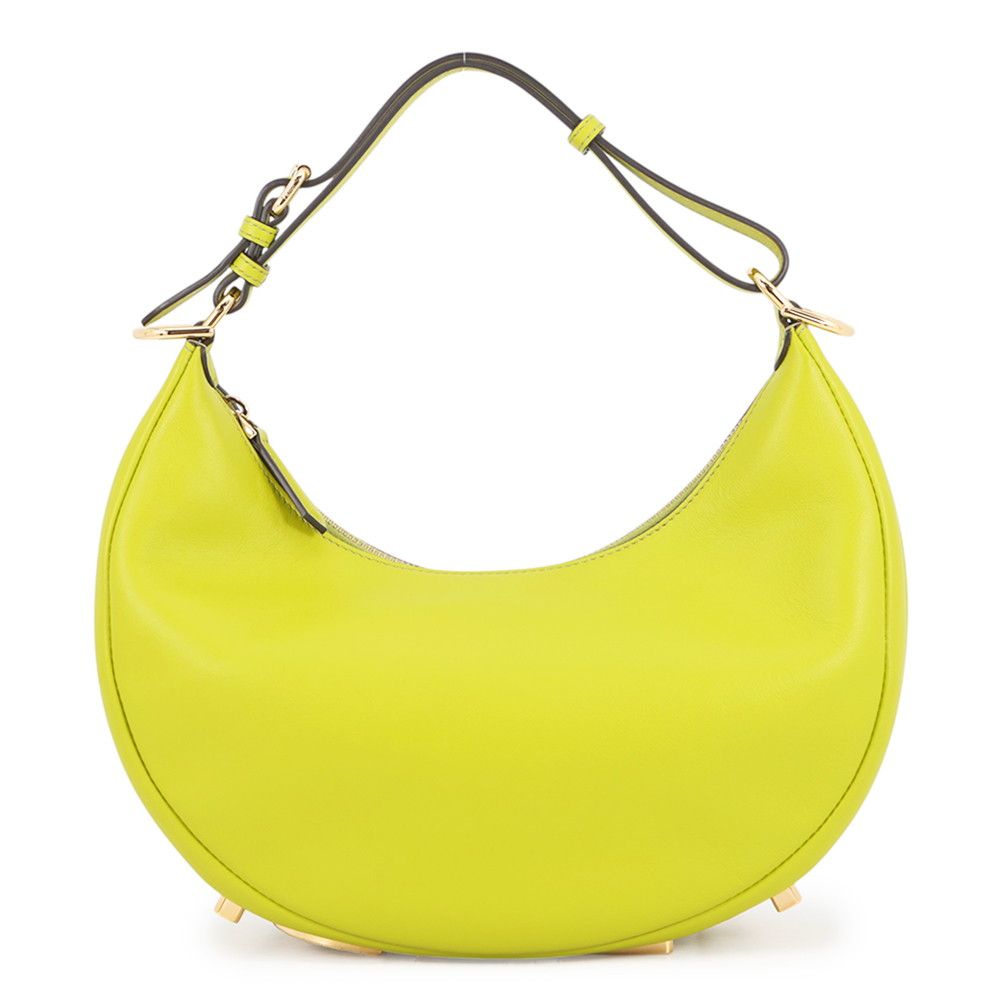 Fendi Handbag Graffiti Hobo Leather