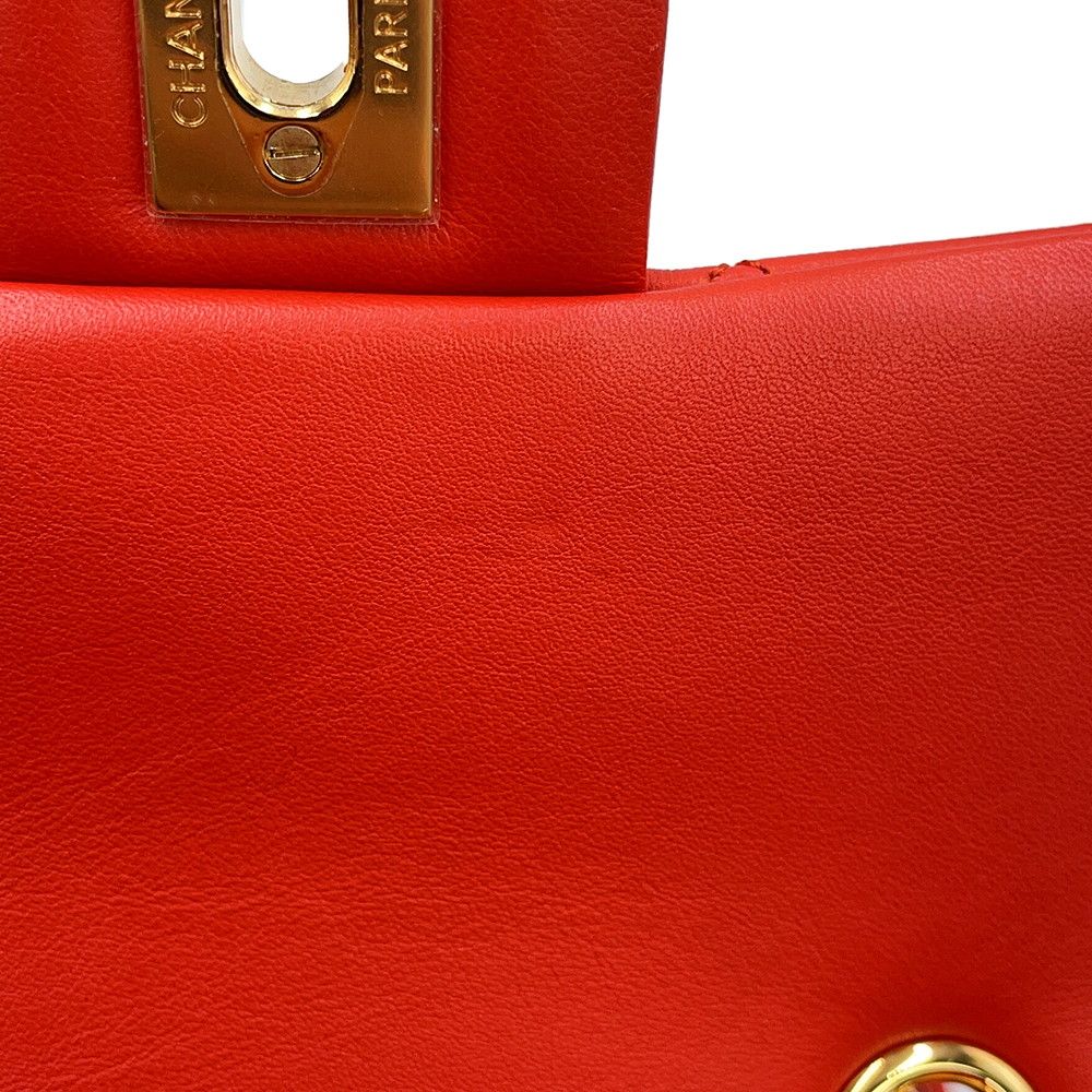 Chanel Backpack Quilted CC Logo Lambskin — view 8