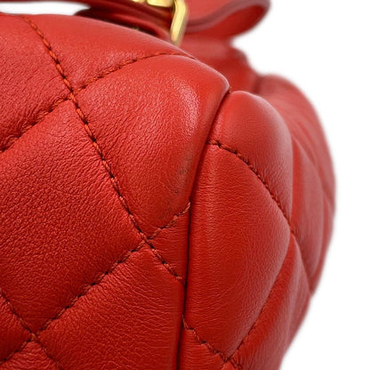 Chanel Backpack Quilted CC Logo Lambskin — view 7
