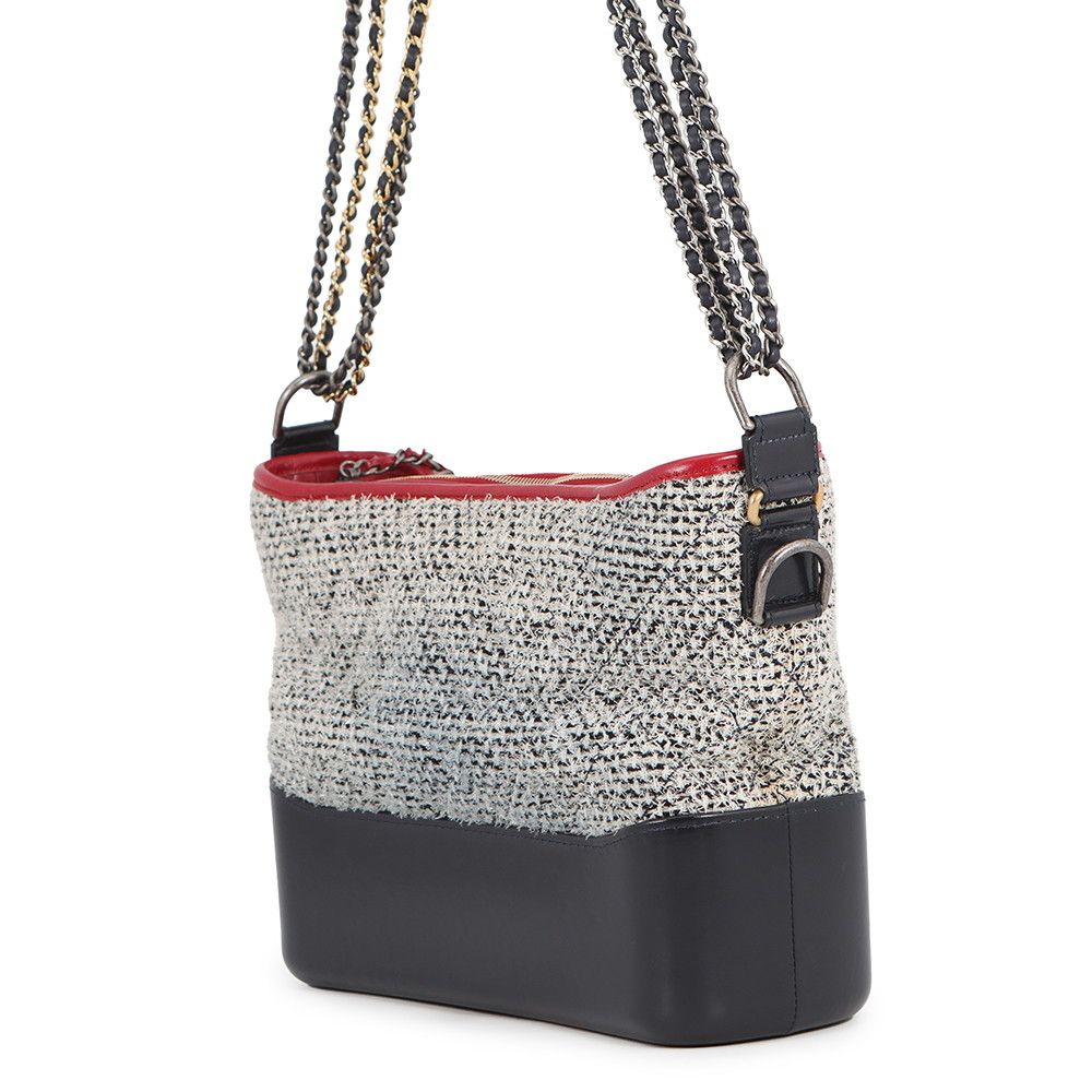 Chanel Chain Shoulder Bag Gabrielle de Chanel Hobo Tweed — view 2