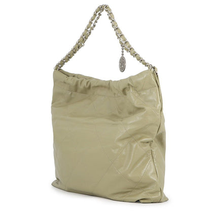 Chanel Handbag 22 Quilted Small Shiny Calf Leather — view 2