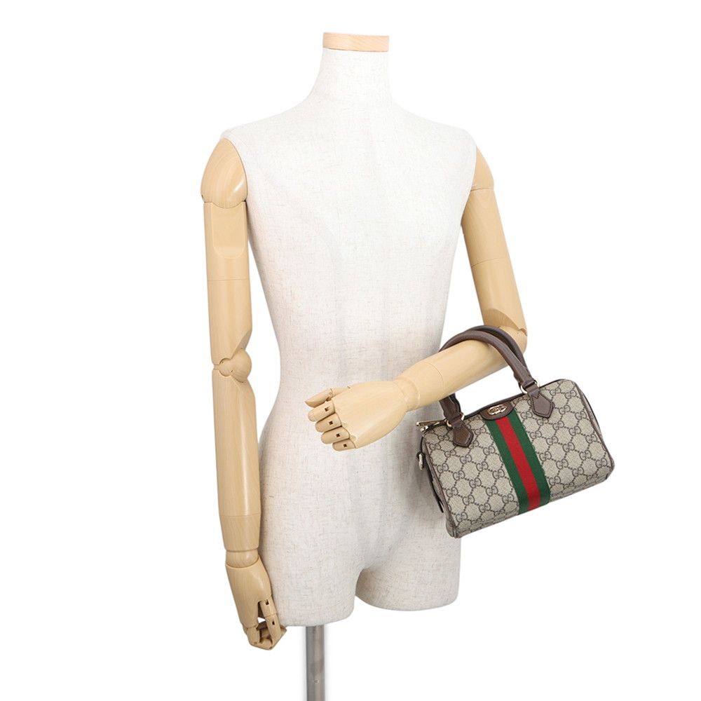 Gucci Ophidia Boston Bag Small GG Supreme 2-Way — view 4