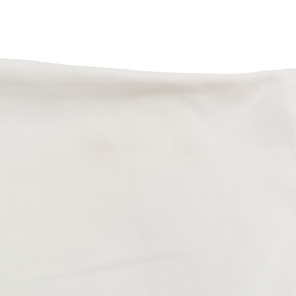 Hermes Asymmetrical Deformed Sleeveless Dress Long Stretch Wool 36 White — view 6