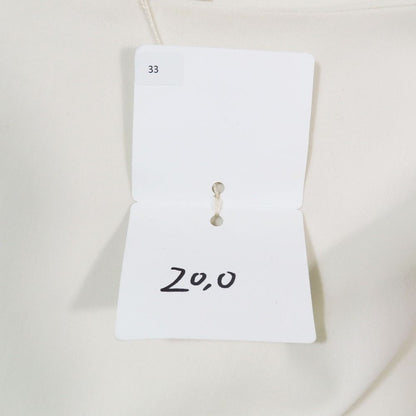 Hermes Asymmetrical Deformed Sleeveless Dress Long Stretch Wool 36 White — view 7