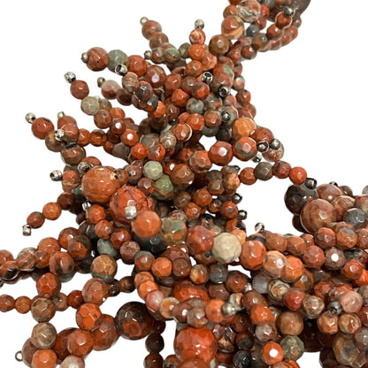 Brunello Cucinelli Beads Choker Necklace Brown — view 6