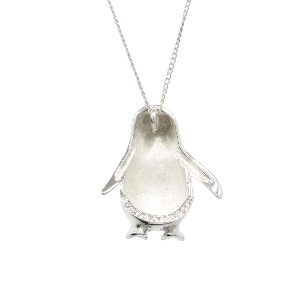 Tiffany & Co Penguin Motif Necklace Silver — view 2