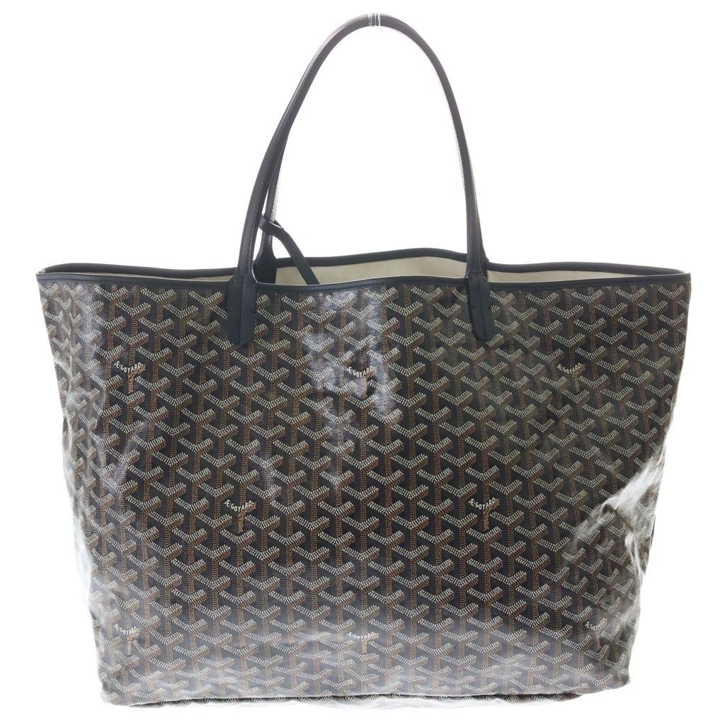 Goyard Saint Louis GM Tote Bag Black Silver — view 2