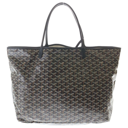Goyard Saint Louis GM Tote Bag Black Silver
