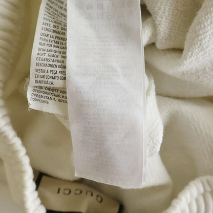 Gucci Sherry Line Logo Patch Jogger Sweatpants White — view 8