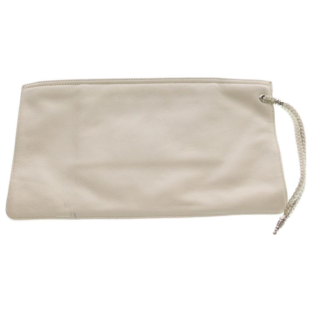 Chrome Hearts Filig Plus Rhodium Processed Clutch White — view 2