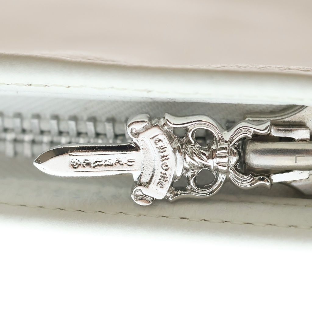 Chrome Hearts Filig Plus Rhodium Processed Clutch White — view 7