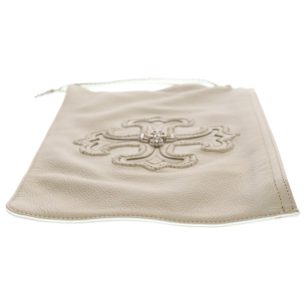 Chrome Hearts Filig Plus Rhodium Processed Clutch White — view 3