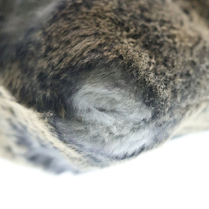Chrome Hearts Dagger Zip Fur Handbag Gray — view 5
