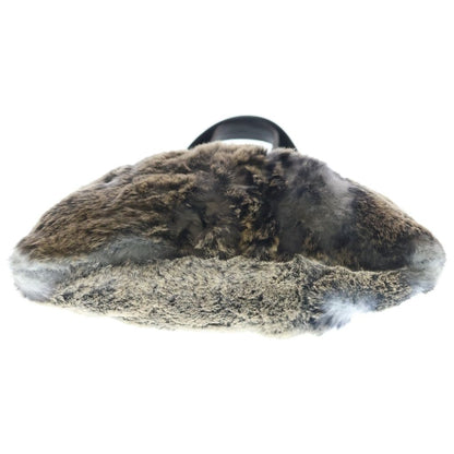 Chrome Hearts Dagger Zip Fur Handbag Gray — view 4