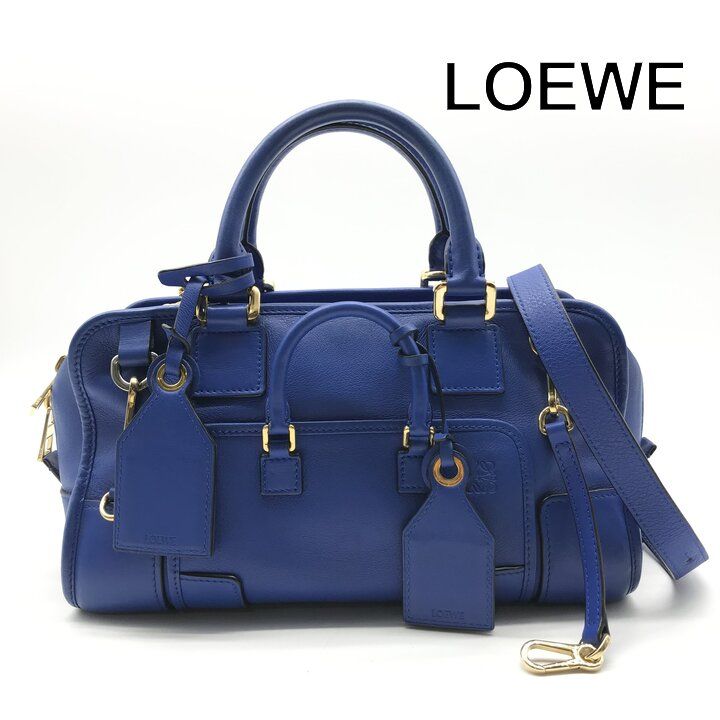 Loewe Amazona 28 Multi Application 2-Way Bag Blue