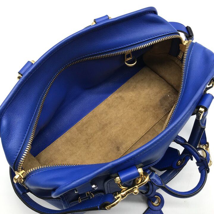 Loewe Amazona 28 Multi Application 2-Way Bag Blue — view 8
