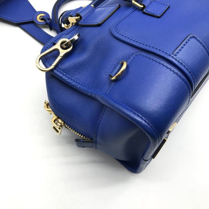 Loewe Amazona 28 Multi Application 2-Way Bag Blue — view 5