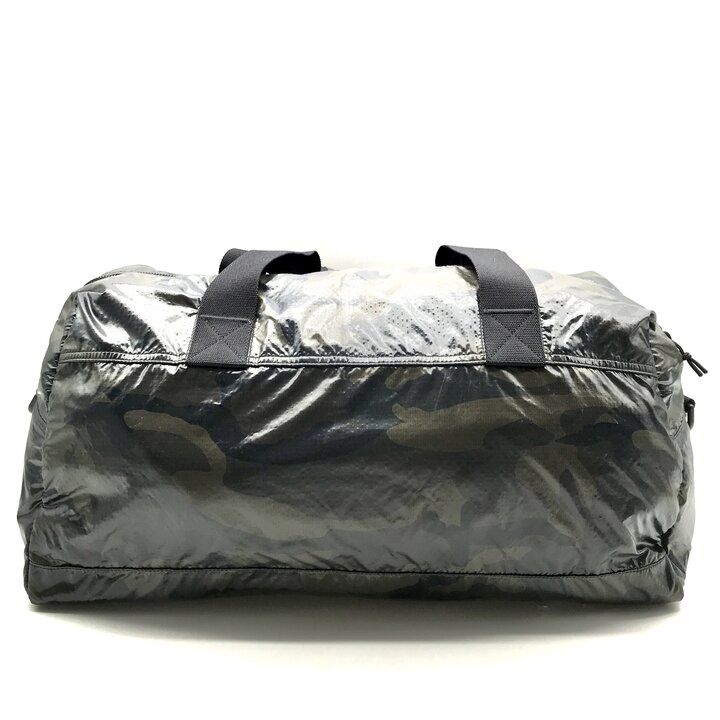 Saint Laurent YSL Paris 2-Way Nylon Duffle Shoulder Boston Bag Camouflage Khaki — view 2