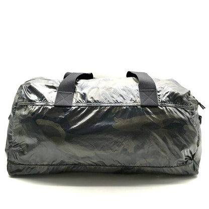 Saint Laurent YSL Paris 2-Way Nylon Duffle Shoulder Boston Bag Camouflage Khaki — view 2