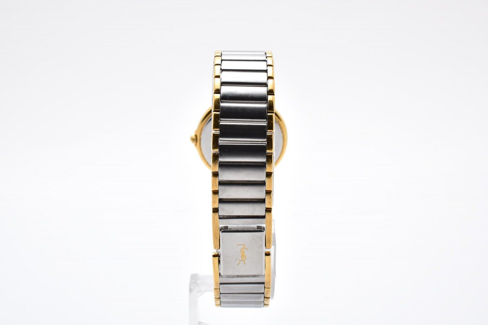 Saint Laurent 2200 Quartz YSL Logo Cassandra Watch Cream Dial Combination — view 5