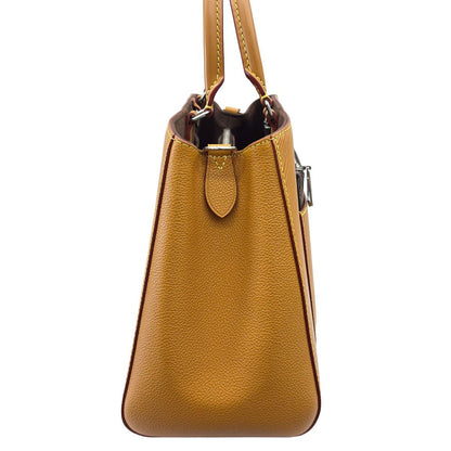 Louis Vuitton Handbag Monogram Epi 2-Way Marelle Tote Brown Gold — view 3