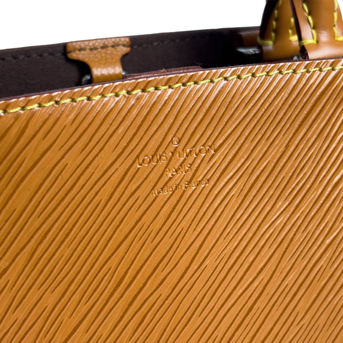 Louis Vuitton Handbag Monogram Epi 2-Way Marelle Tote Brown Gold — view 7