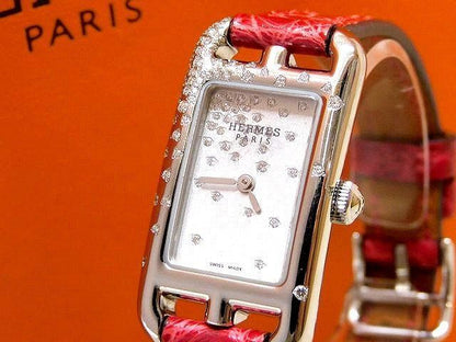 Hermes Nantucket Jete de Diamant Watch Diamond Stainless Steel