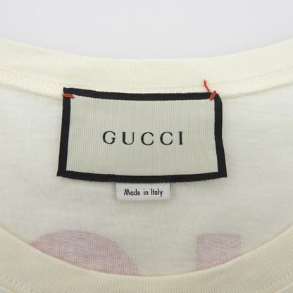 Gucci Print T-Shirt Top Ivory — view 3