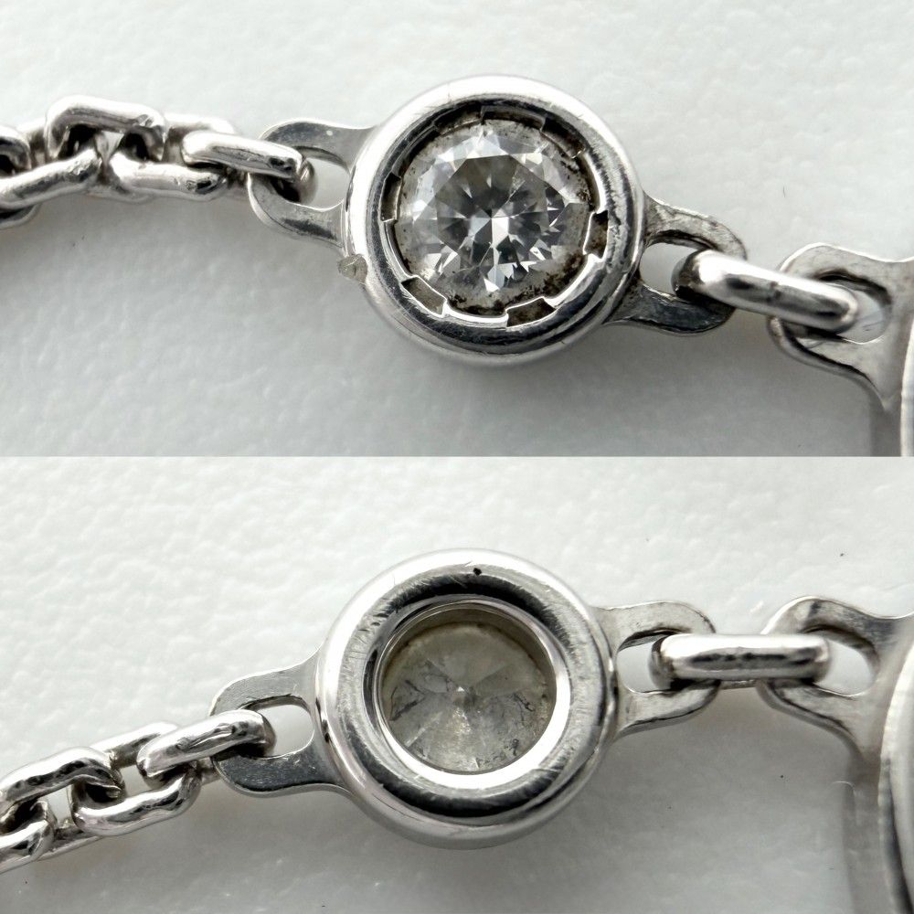 Louis Vuitton Necklace Monogram Idylle Star 18K White Gold 750 White Gold Diamond — view 4