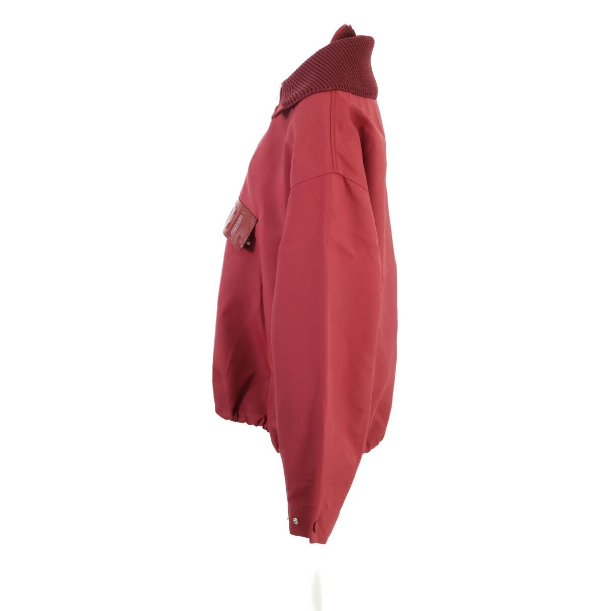Gucci Embossed Gabardine Half Zip Bomber Jacket 38 — view 3