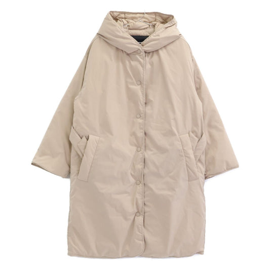 Max Mara Weekend Beige Reversible Medium Padding Down Coat 46