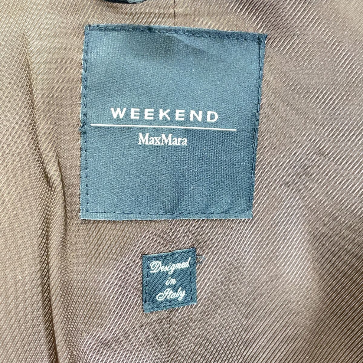 Max Mara Weekend Brown Wool Blend Teddy Bear Coat 40 — view 4