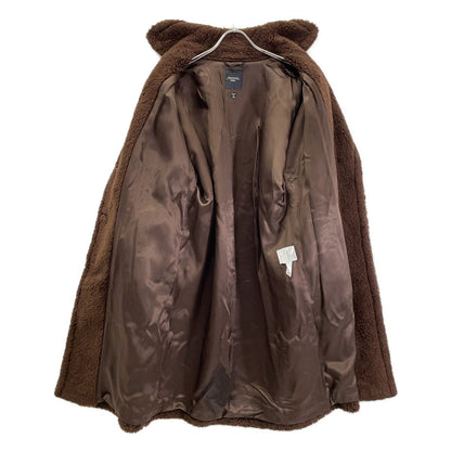 Max Mara Weekend Brown Wool Blend Teddy Bear Coat 40 — view 3