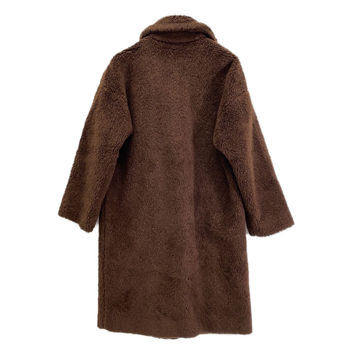 Max Mara Weekend Brown Wool Blend Teddy Bear Coat 40 — view 2