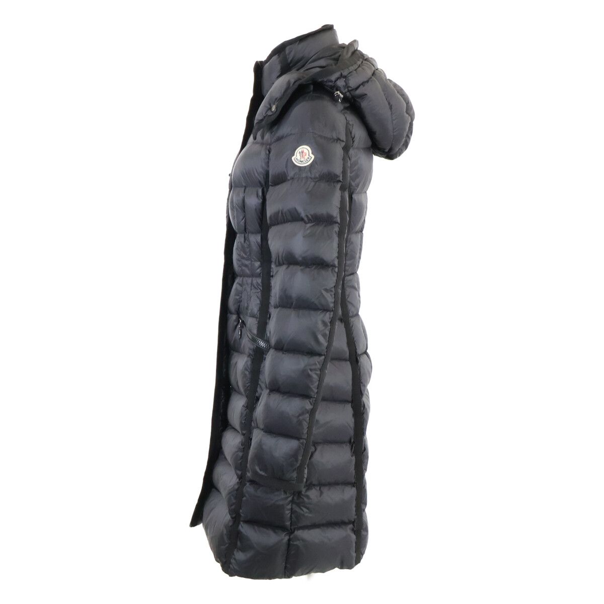 Moncler Nylon Hermine Down Coat — view 3